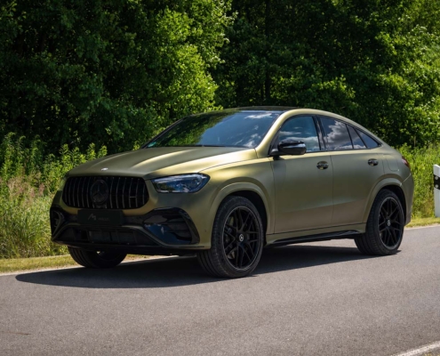 Mercedes Benz GLE AMG Coupe - Fahrzeugvollfolierung